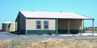 barn with tank